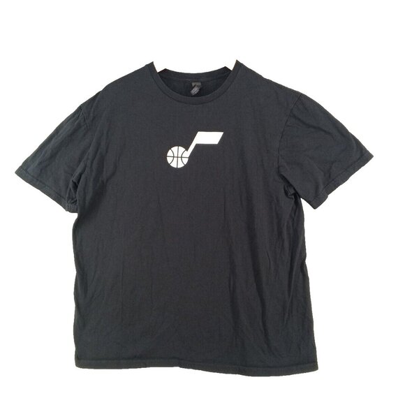 GILDAN Softstyle T-Shirt Size LARGE Men Sleeve Casual Solid Black - Picture 1 of 10